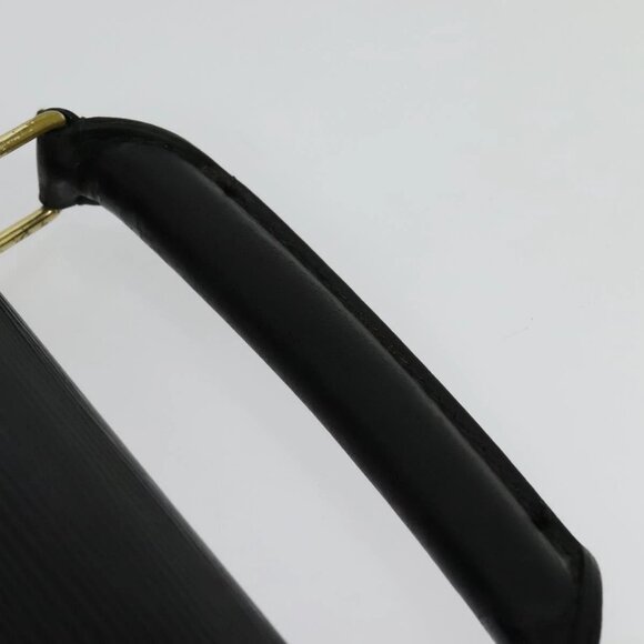 LOUIS VUITTON Epi Serviette Ambassador Business Bag Black M54412 LV Auth ep10554 - Picture 9 of 16